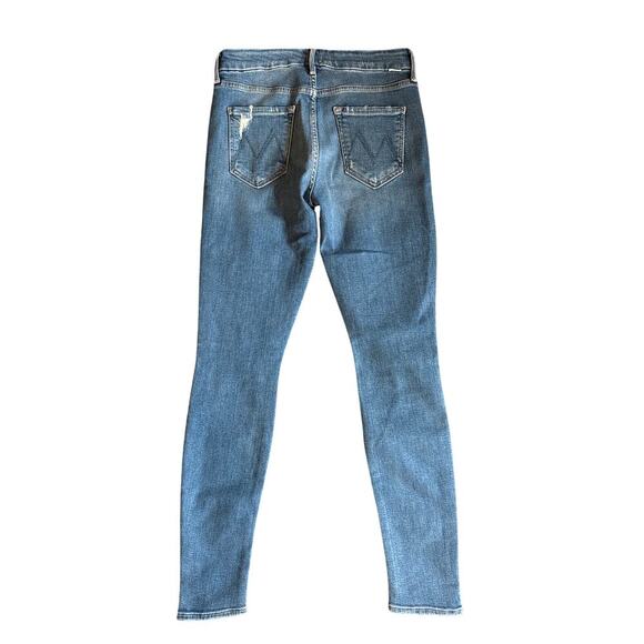 Women’s Mother Jeans Distressed The Looker Skimp Skinny Jeans Size 27 - Picture 2 of 7